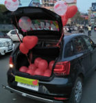 Proposal with Car Decoration