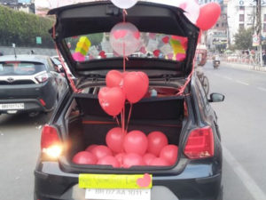 Proposal with Car Decoration 1