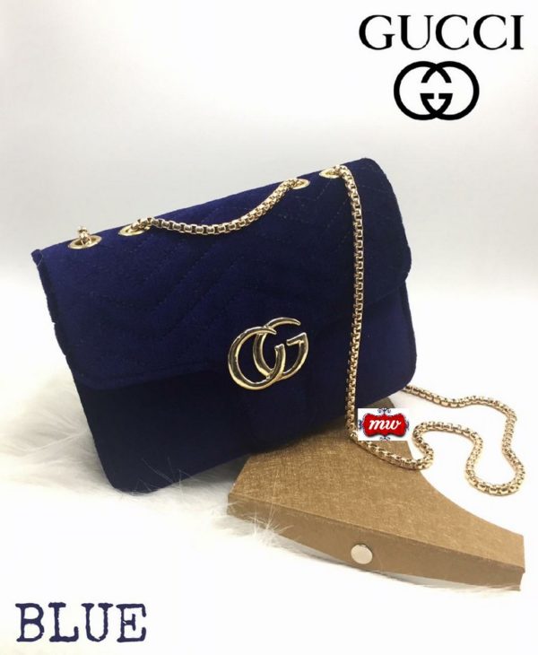 gucci sling bag blue